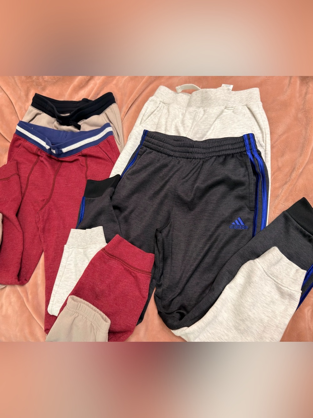 OshKosh B'gosh Kids Jogger Pants in Black, Gray, Maroon